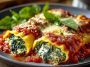 Spinach and Ricotta Stuffed Manicotti