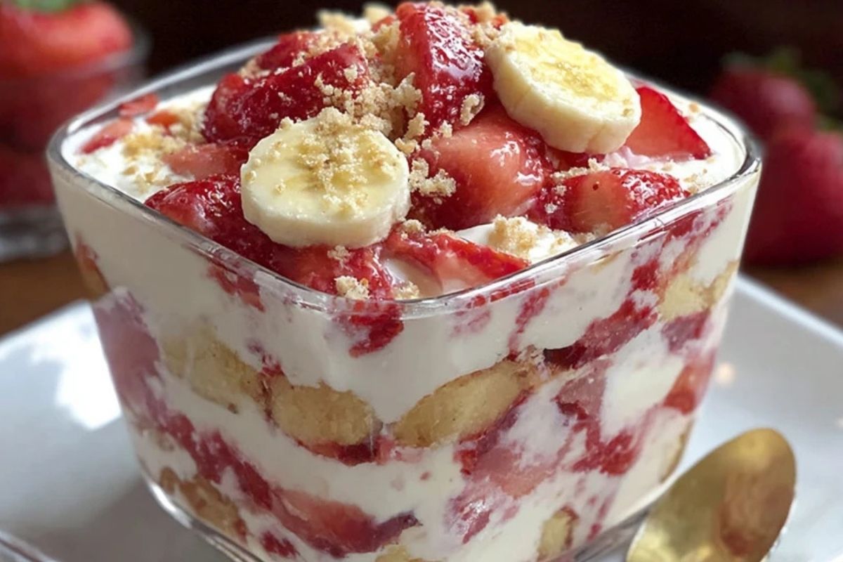 Strawberry Banana Pudding Dream