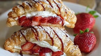 Strawberry Cheesecake Turnovers