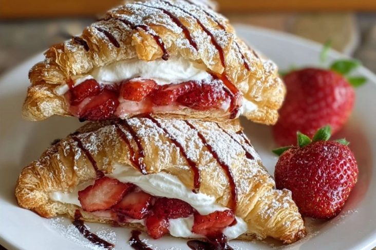 Strawberry Cheesecake Turnovers