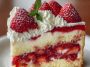 Strawberry Shortcake Layered Slice