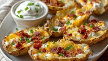 Stuffed Potato Skins