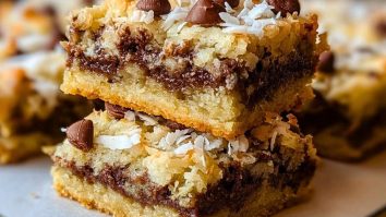 Almond Joy Cookie Bars