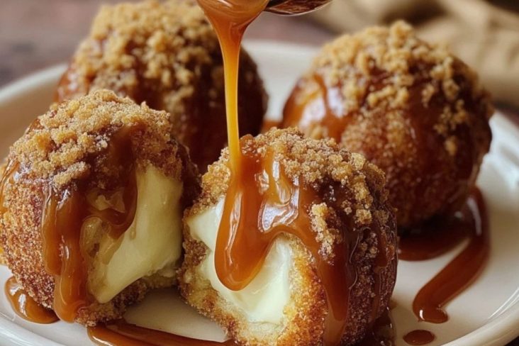 Apple Caramel Bombs