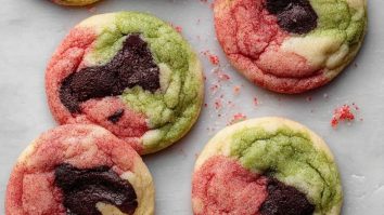 Chewy Spumoni Cookies