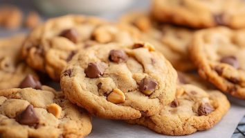Chocolate Chip and Peanut Butter Chip Cookies
