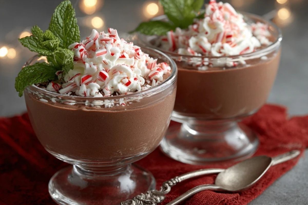 Chocolate Peppermint Mousse