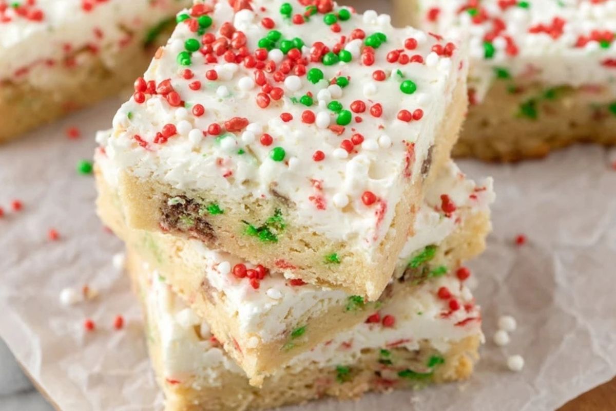 Christmas Cookie Bars
