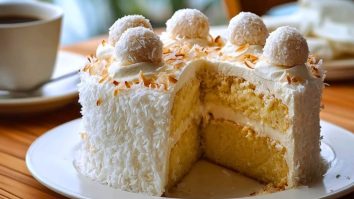 Coconut Raffaello Cake