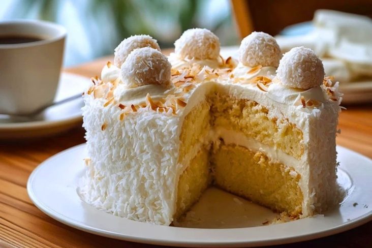Coconut Raffaello Cake