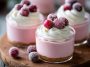 Cranberry Mousse Cups
