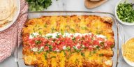 Cream Cheese Chicken Enchiladas