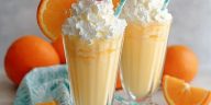 Creamy Orange Creamsicle Drink
