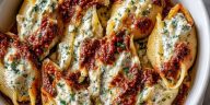 Creamy Sun-Dried Tomato and Ricotta Stuffed Shells