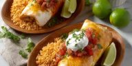 Crispy Chicken Chimichangas