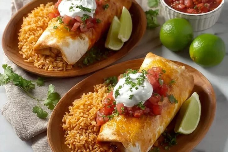 Crispy Chicken Chimichangas