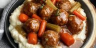 Easy Pot Roast Made With Frozen Meatballs