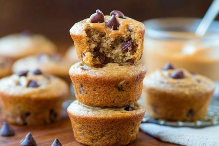 Flourless Peanut Butter Muffins