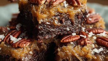 German Chocolate Pecan Brownies