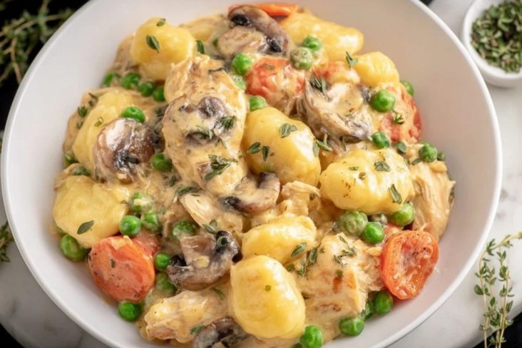 Gnocchi Chicken Pot Pie