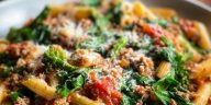 Ground Turkey Veggie Pasta