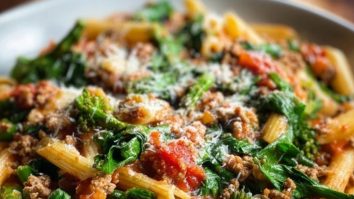 Ground Turkey Veggie Pasta