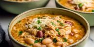 Hearty Cajun White Chicken Chili