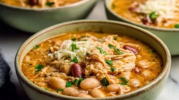 Hearty Cajun White Chicken Chili