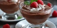 High Protein Chocolate Mousse with Cottage Cheese