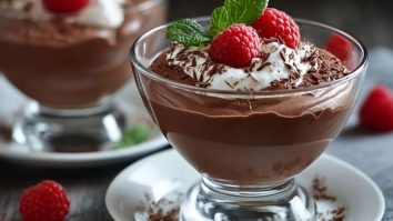 High Protein Chocolate Mousse with Cottage Cheese