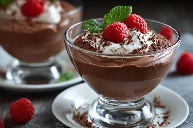 High Protein Chocolate Mousse with Cottage Cheese