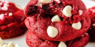 Red Velvet Valentine Cookies