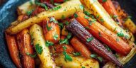 Honey Glazed Carrots and Parsnips