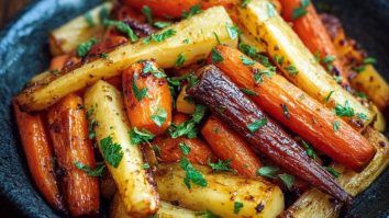 Honey Glazed Carrots and Parsnips