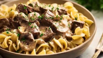 Instant Pot Beef Stroganoff