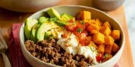 Mouthwatering Ground Beef Cottage Cheese Bowls