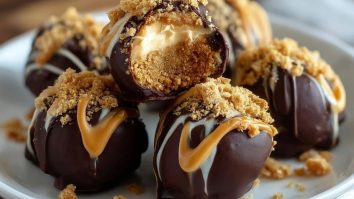 No-Bake Peanut Butter Cheesecake Balls