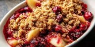 Pear Cranberry Crisp