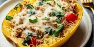Savory Stuffed Spaghetti Squash
