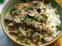 Simple Leftover Roast Beef Stroganoff