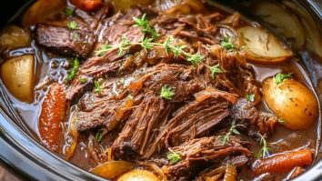 Slow Cooker French Onion Pot Roast