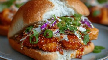 Spicy Bang Bang Chicken Sandwich