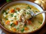 Warming Cauliflower Chicken Soup