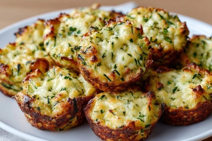 Zucchini Cheese Bites