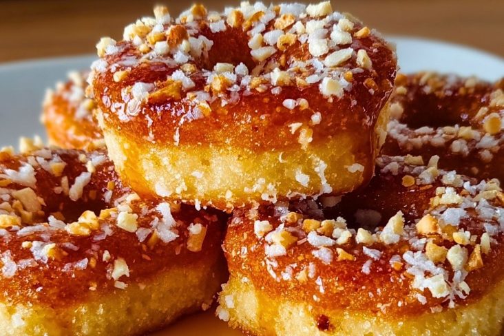 Brown Butter Maple Donut Bars