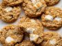 Brown Butter Marshmallow Crispy Cookies