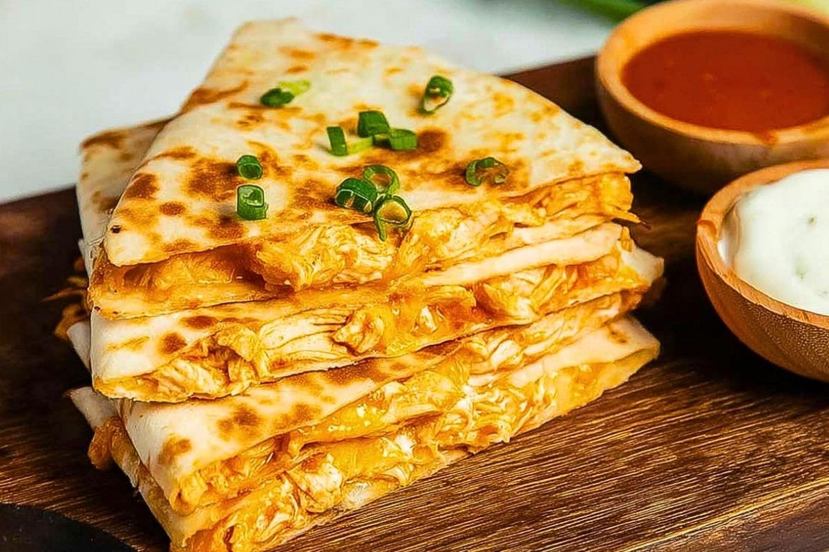 Buffalo Chicken Quesadilla