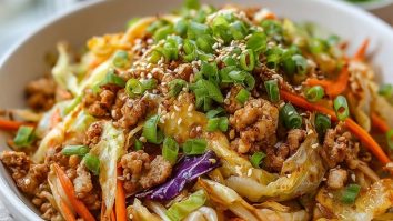 Chicken Egg Roll in a Bowl