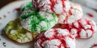 Christmas Crinkle Cookies