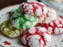 Christmas Crinkle Cookies